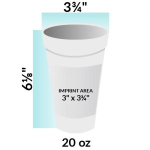 20 Oz Styrofoam Cups - Crazy About Cups