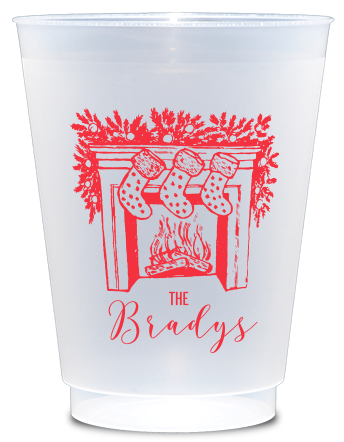 Custom Printed Cups | 20 oz. Frosted Plastic Cup-Blank